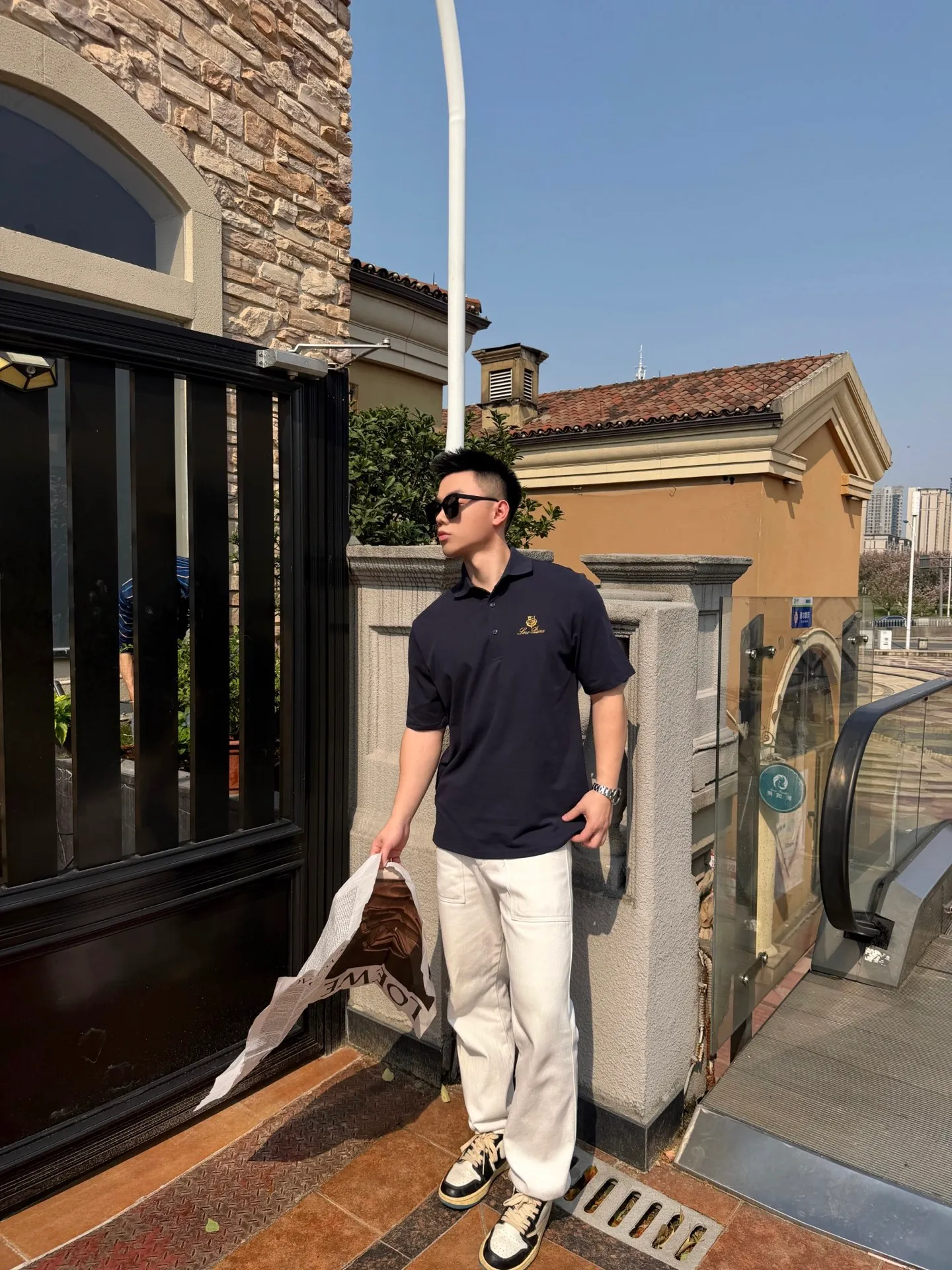 【 】Loro Piana Polo （Blue）